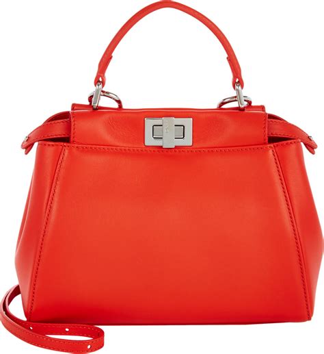 fendi peekaboo red|fendi peekaboo satchel.